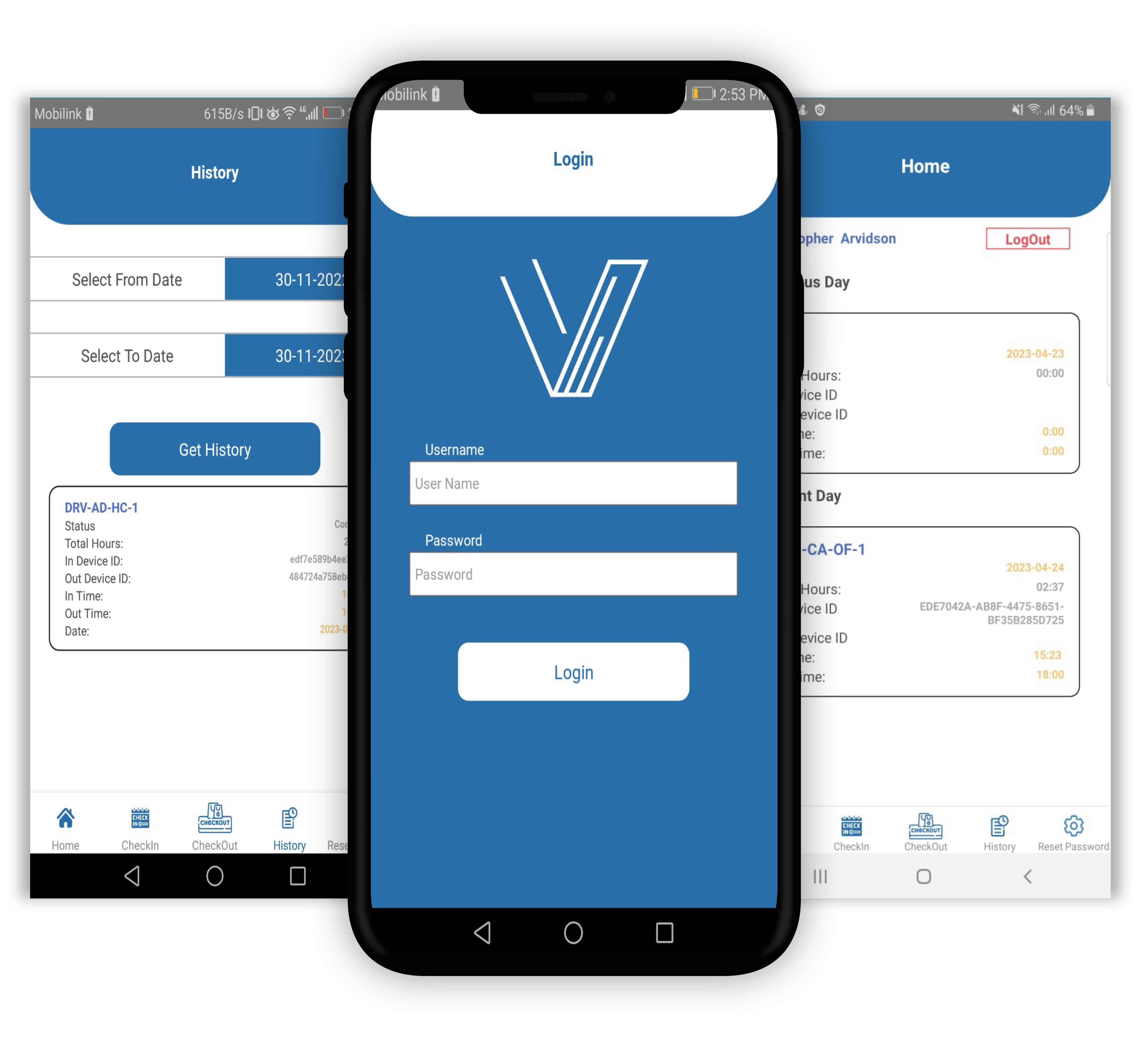 Field Force Check-in